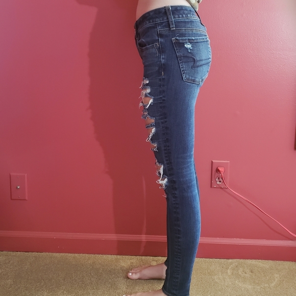AEO 360° Super Stretch Distressed Jeggins - Picture 3 of 7
